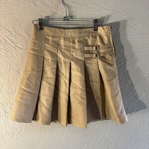 Beverly Hills Polo Club Pleated School Uniform Skirt NWT SZ 14
